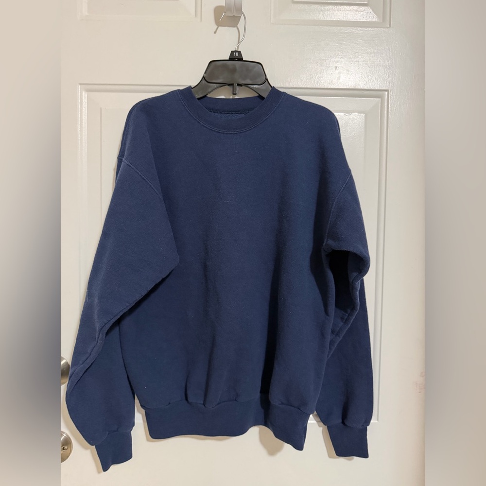 Hanes Classic Crewneck Men's Sweater - Navy